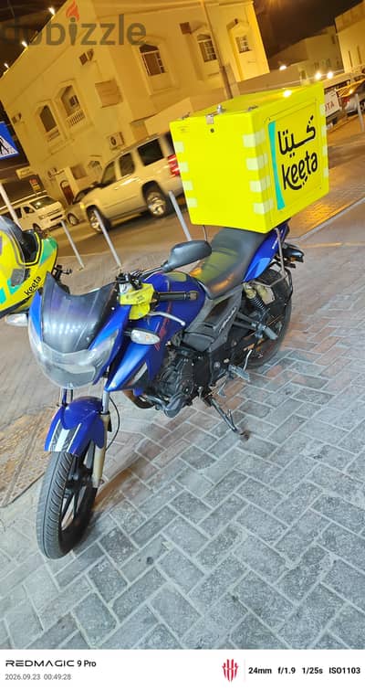 RTR 180 cc good condition 2020