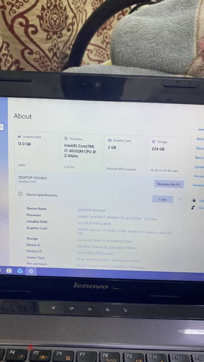 Lenovoideapad z480