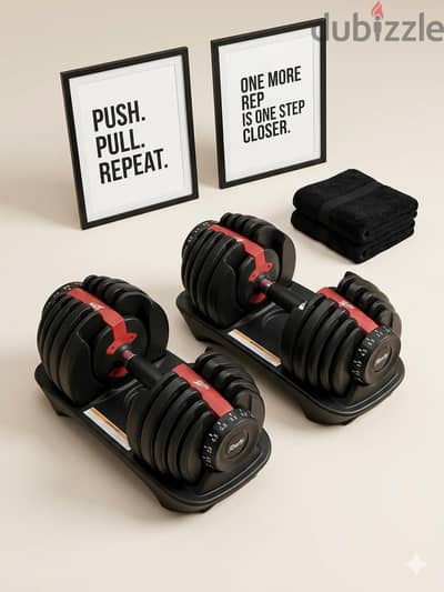 Ritche Adjustable Dumbbells Pair (Heavy Weight Capacity)