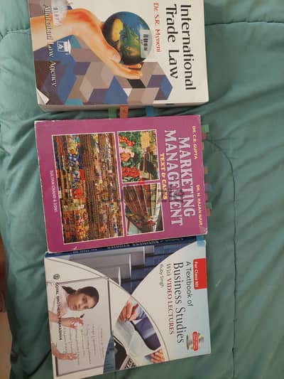 Books  International trade Laws, Marketing & Business studies