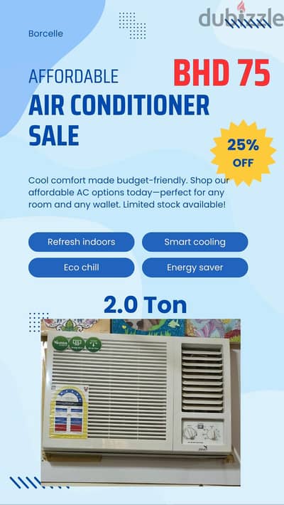 zenet 2.0 ton guest window Ac