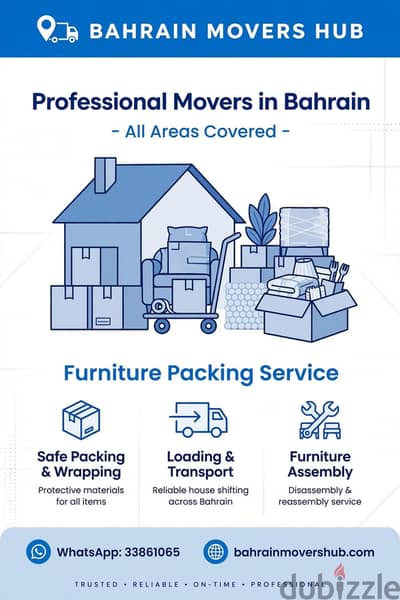Local House Movers Serving Bahrain