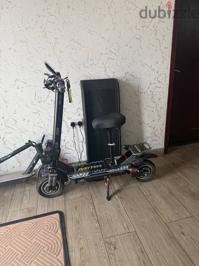 Dual motor scooter