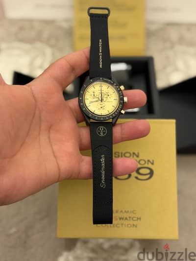 Omega x Swatch 1969 /ساعة اوميجا سواتش النادرة جديدة