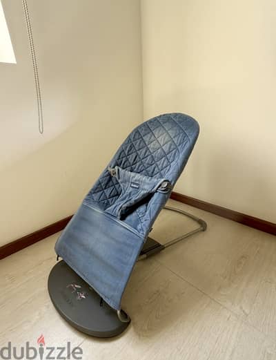 BabyBjörn Bouncer – Blue Denim