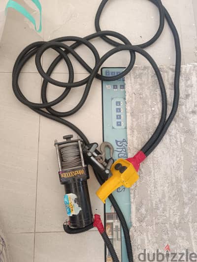 Electronic winch