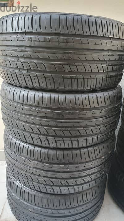 Tyres same like new