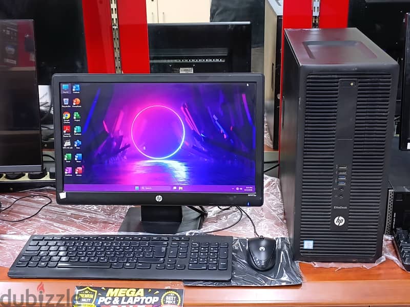 HP i5 6th Gen DDR 4 8GB/500GB HDD 19''Display  HD with WIFI 55BD Only 1