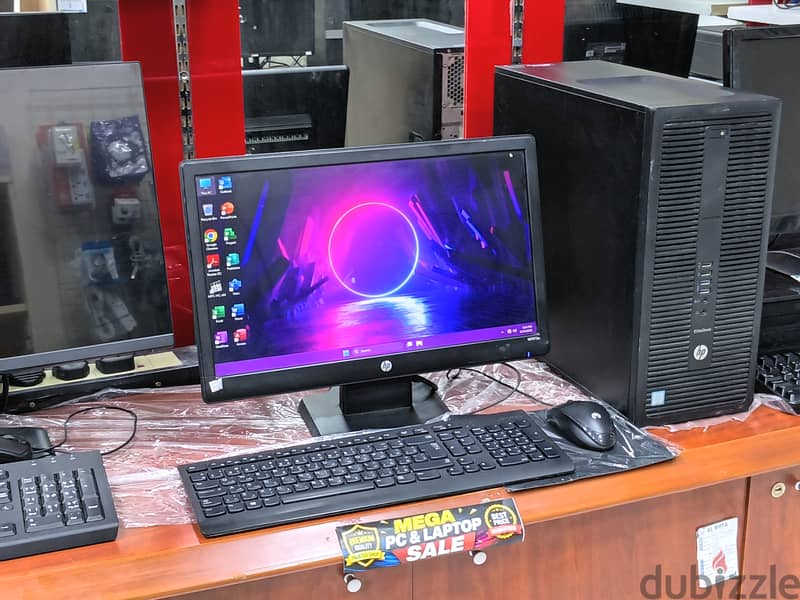 HP i5 6th Gen DDR 4 8GB/500GB HDD 19''Display  HD with WIFI 55BD Only 6