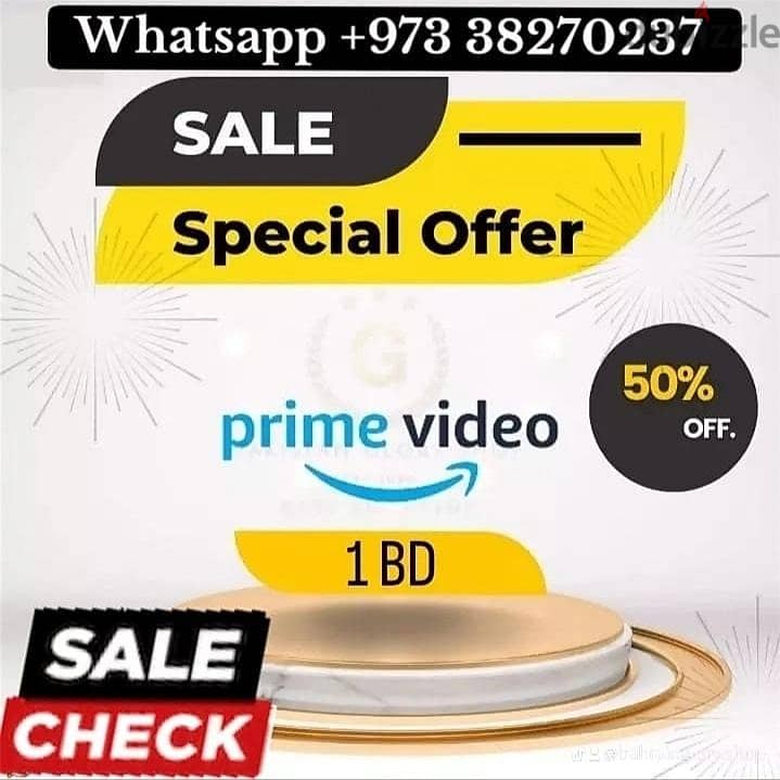 Netflix + Prime video 2 bd both Accounts subscriptionsss 1 MONTH 4K HD 2