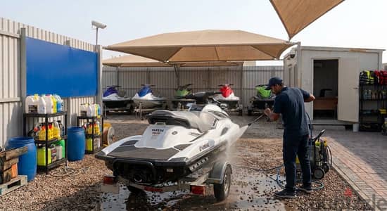 Jet Ski and Boat Parking Available | موقف جت سكي وقوارب