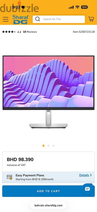 Monitor dell brand new