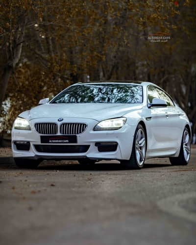 BMW 650i 2014 White 4.4L V8 Luxury Coupe Bahrain Spec BD 4999