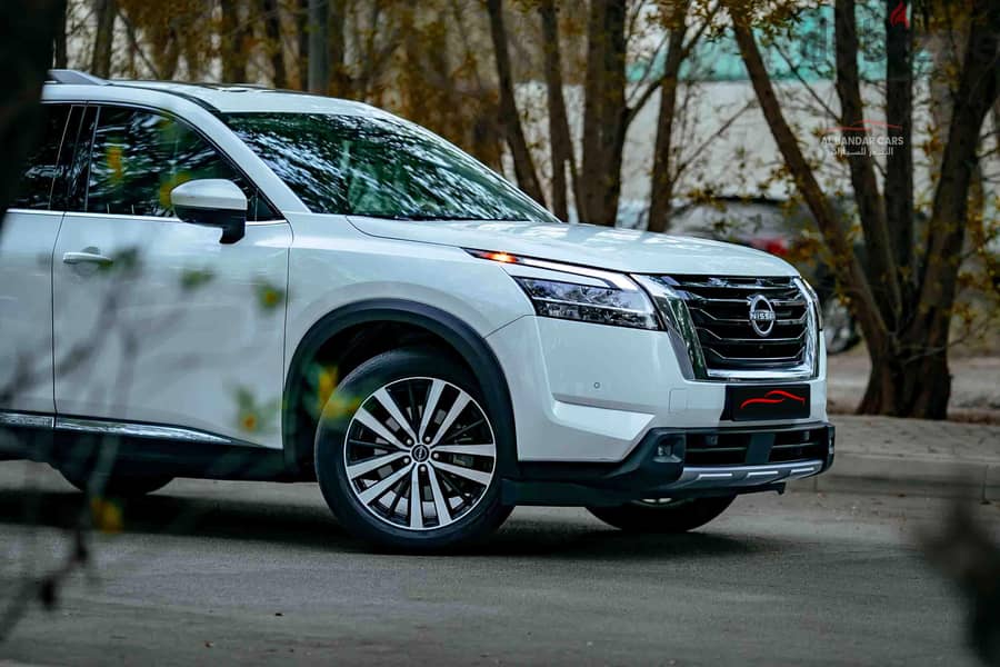 Nissan Pathfinder SL 4WD 2024 White  Full Option 7-Seat Agency PPF 4
