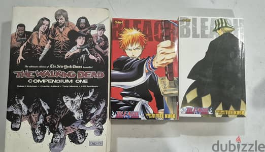The Walking Dead Compendium 1 + Bleach Omnibus Vol. 1-6