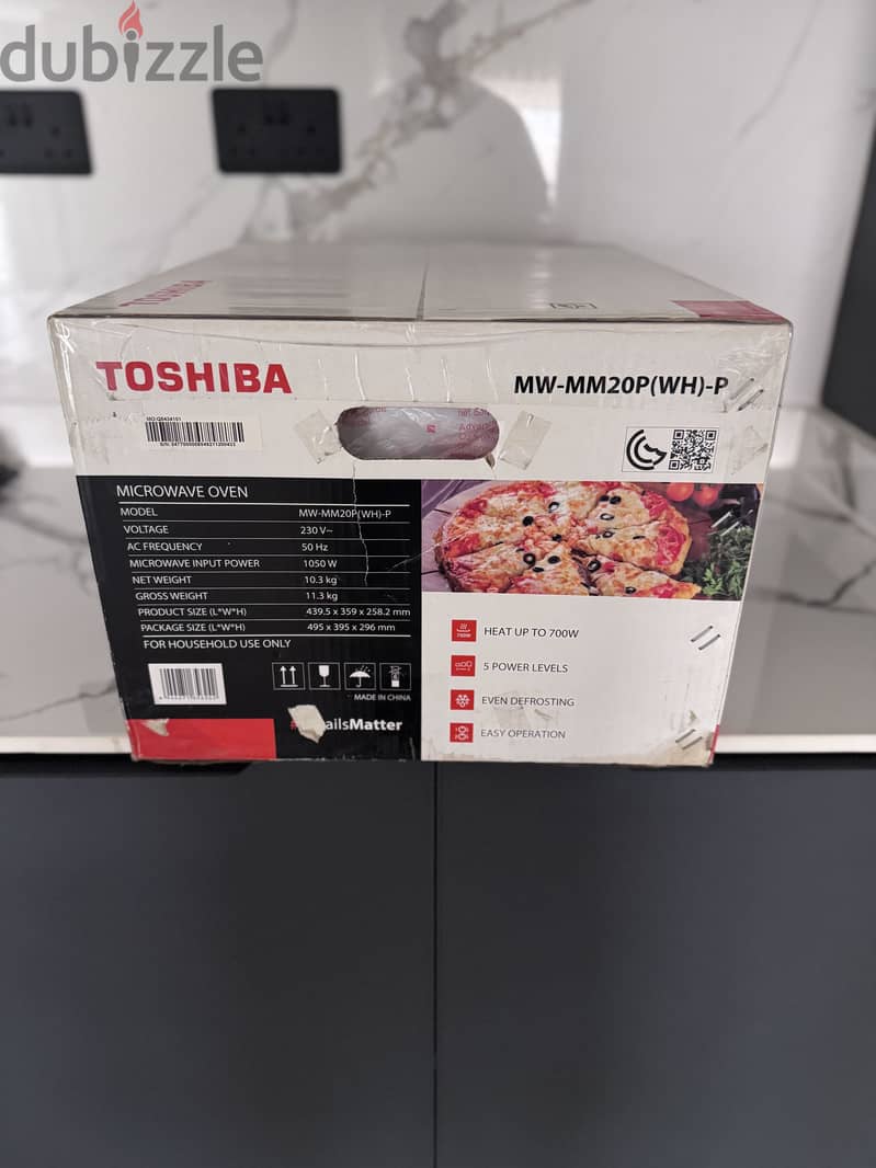Microwave Toshiba never used 1