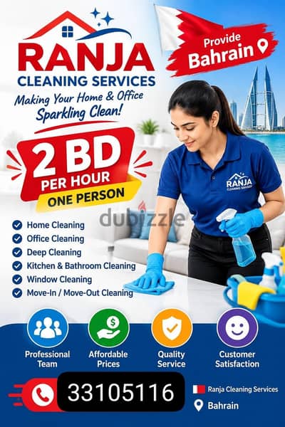 home cleaning services building cleaning services only 1 person 2 BD