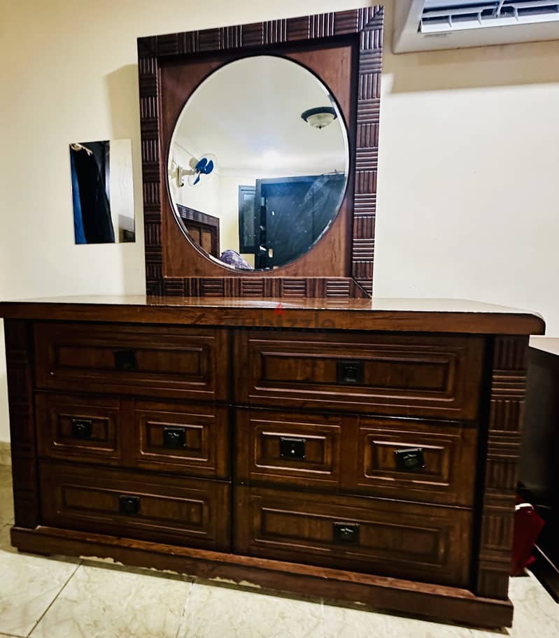 Sofa , bedroom set , cupboard , dining table and chair for sale 2