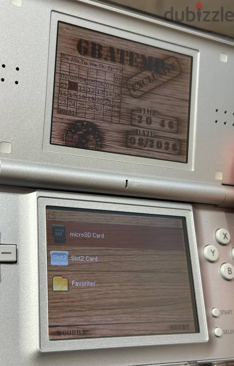 Nintendo DS LITE silver (modded) 3