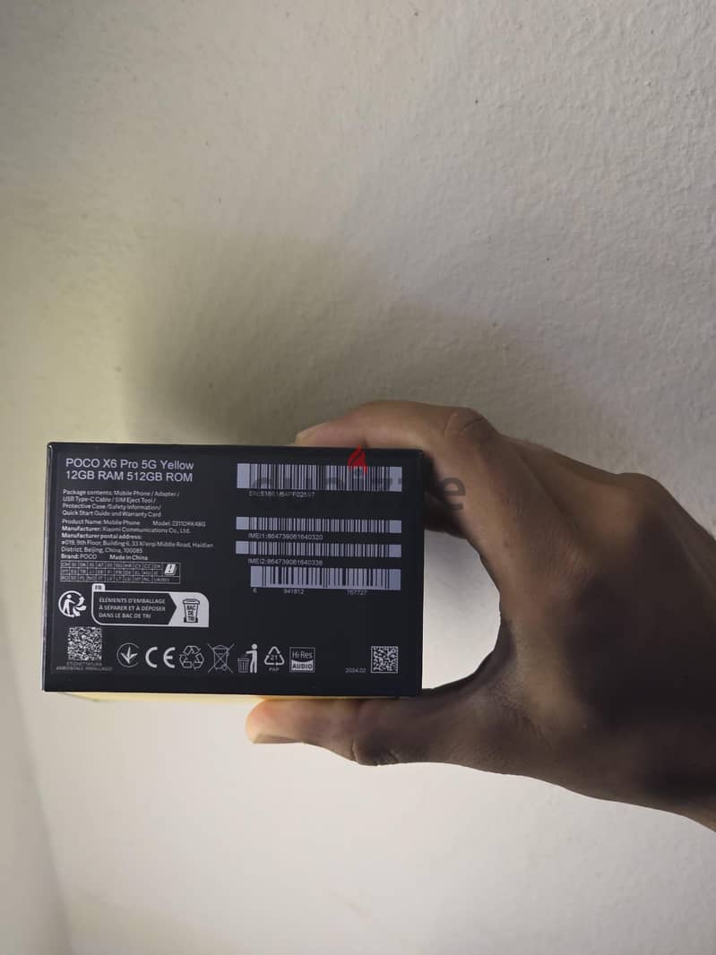 Poco X6 Pro 5G (12GB/512GB) – Box Packed Condition (Urgent Sale) 2