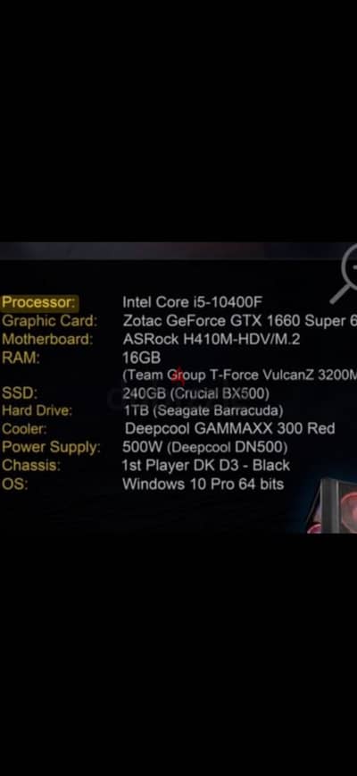 Custom Gaming PC + free Logitech and Razer gaming mouse