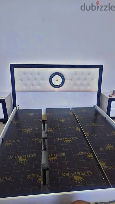 bed white