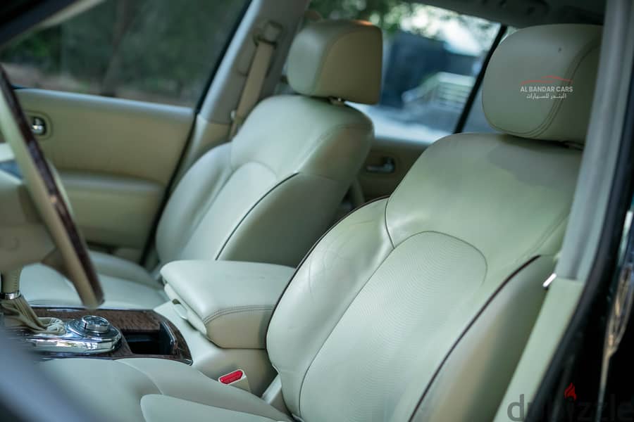 Nissan Patrol Platinum 2015 Black  V8  4WD  Zero Accident 14