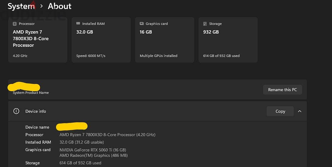 Gaming PC for sale ! ( 2 months old ) 2