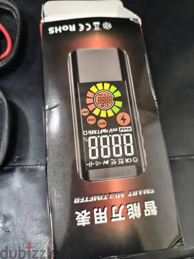 multimeter with charging cable