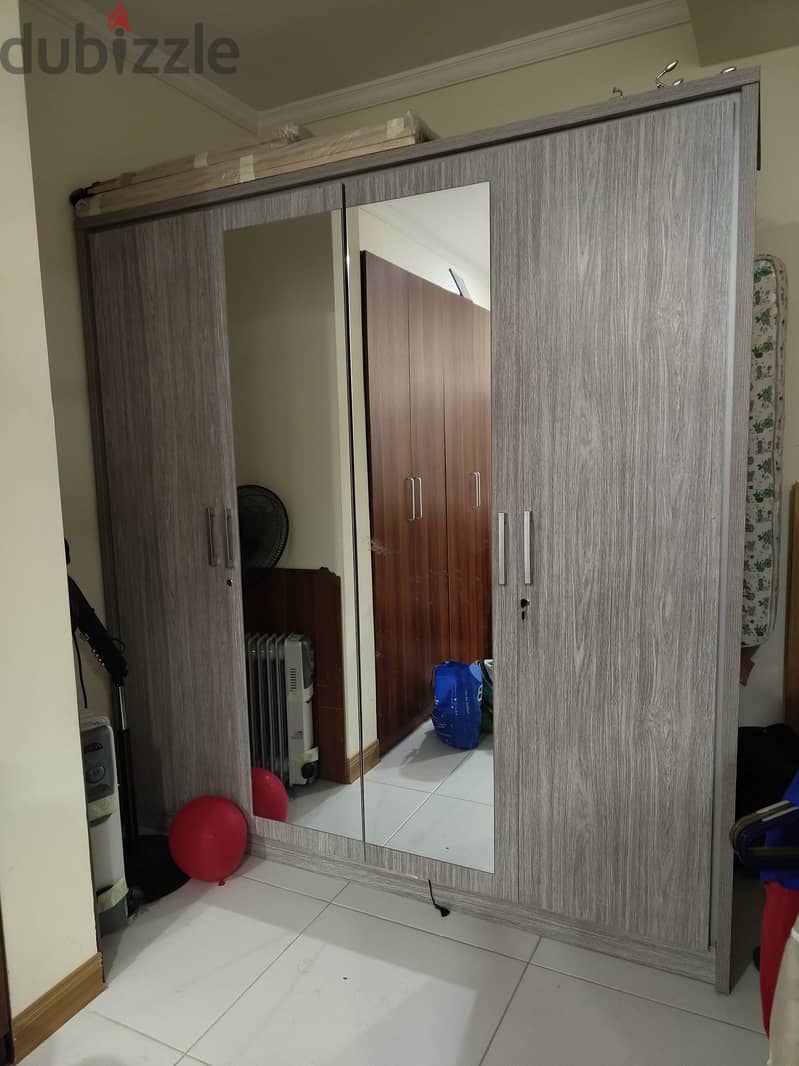 BHD 75, Moving Sale – Bed, Cupboard & Gas Cylinder | Good Condition | 1