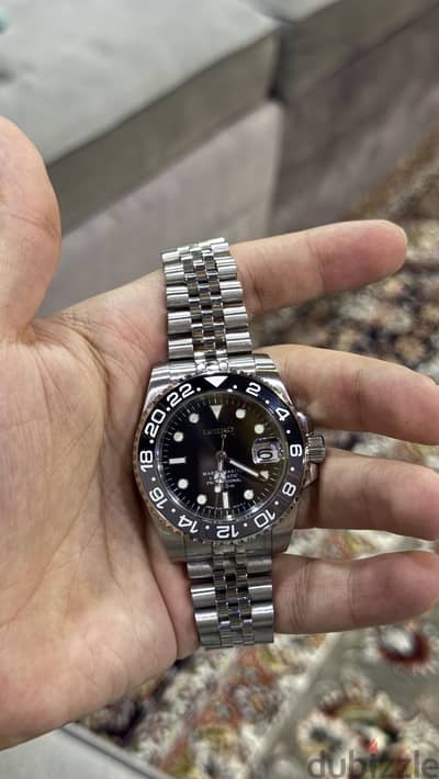 Mod Seiko Bruce Wayne edition