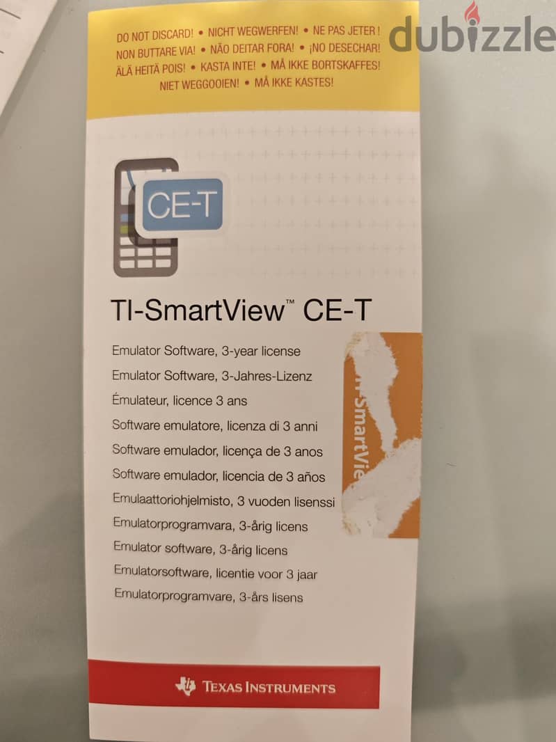 Texas Instruments Graphing Calculator TI-84 Plus CE-T Python edition 5