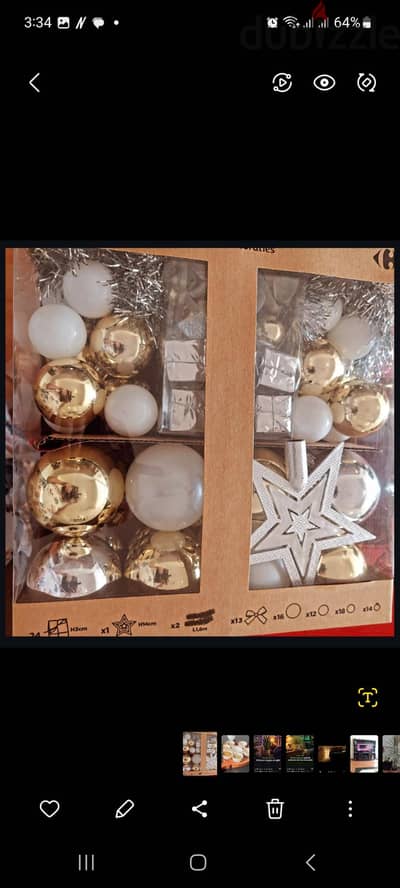 Tree decorations for festive season  New
