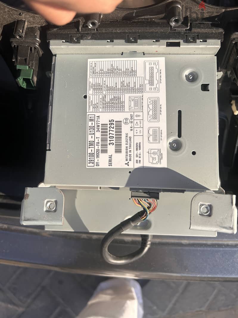 OEM radio head unit for honda city 2009-2013 1