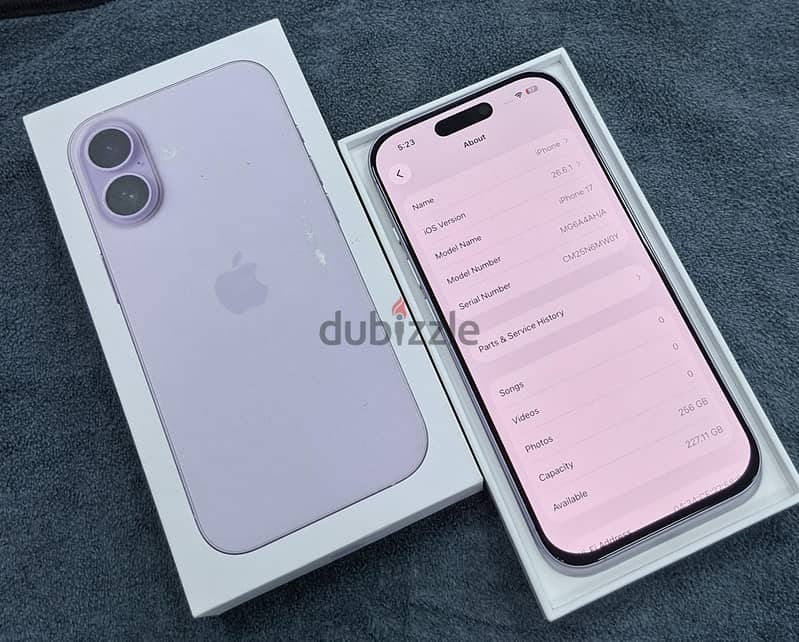 iPhone 17 - 256GB- 100%Battery 3