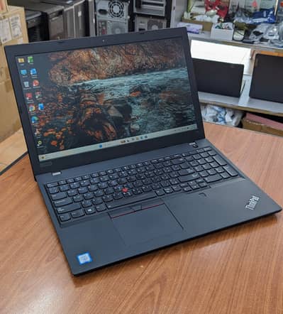 Thinkpad Core i7 8th Gen Laptop 8GB RAM 256GB SSD 15.6" FHD Display FR