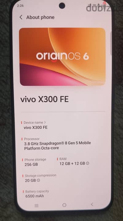 Vivo X300 FE