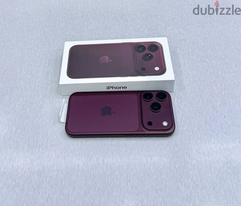 iPhone 18 pro burgundy 256 gb 1
