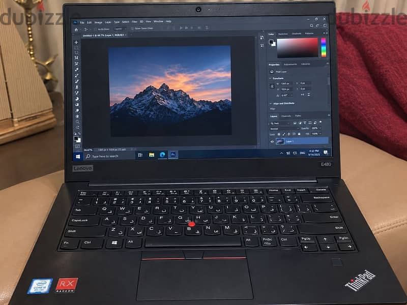 Lenovo ThinkPad Core i7 8th Gen Laptop AMD 2GB Graphics 14" FHD LED 1