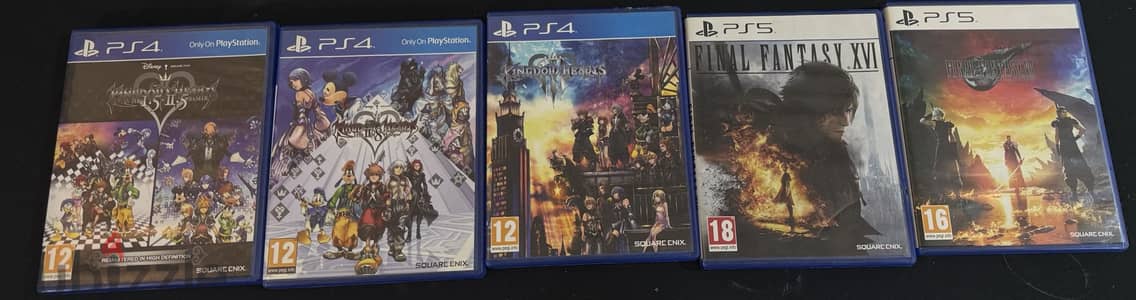 PS4 and PS5 games for sale