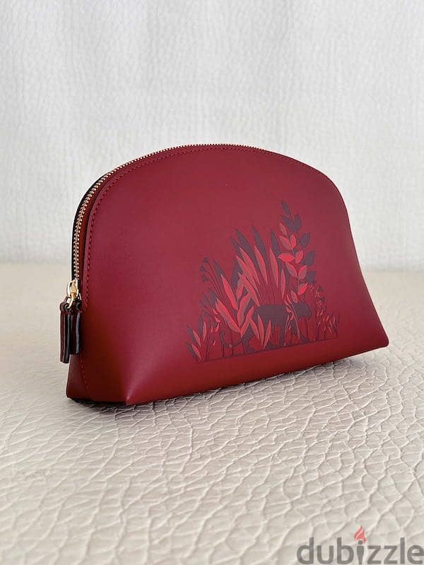 Cartier Burgundy Clutch Bag 1