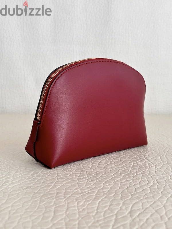 Cartier Burgundy Clutch Bag 3