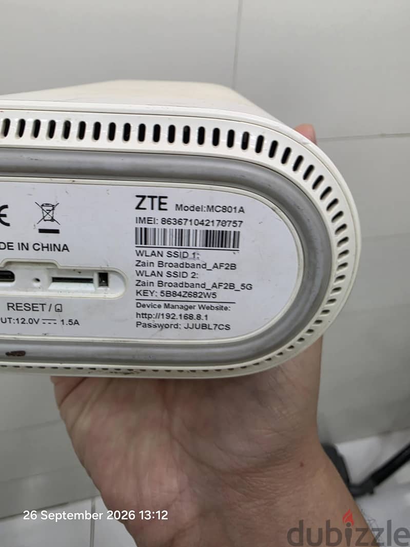 ZTE MC801A unlock 5G router 1
