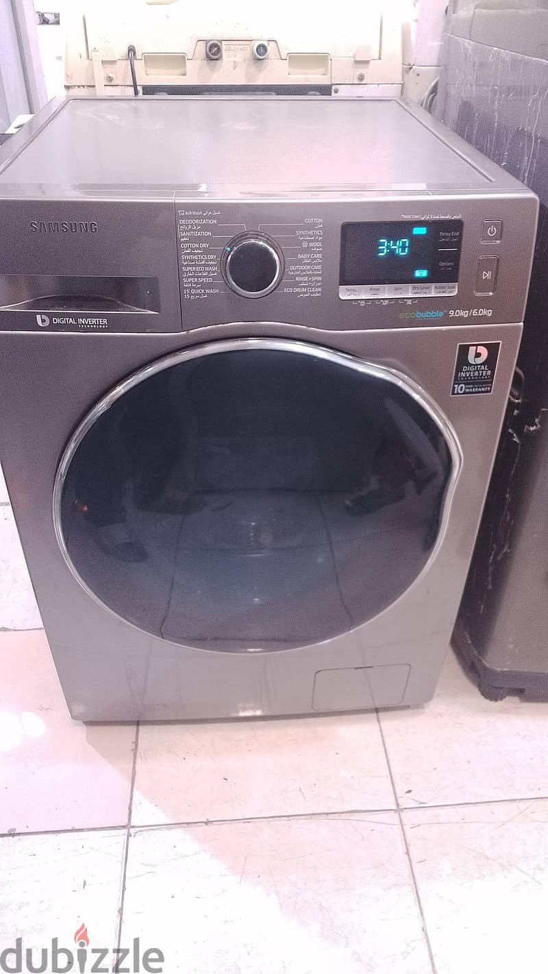 Samsung Washer 9KG Drsyer 6KG Very Good Condition With Warranty 88BD 1