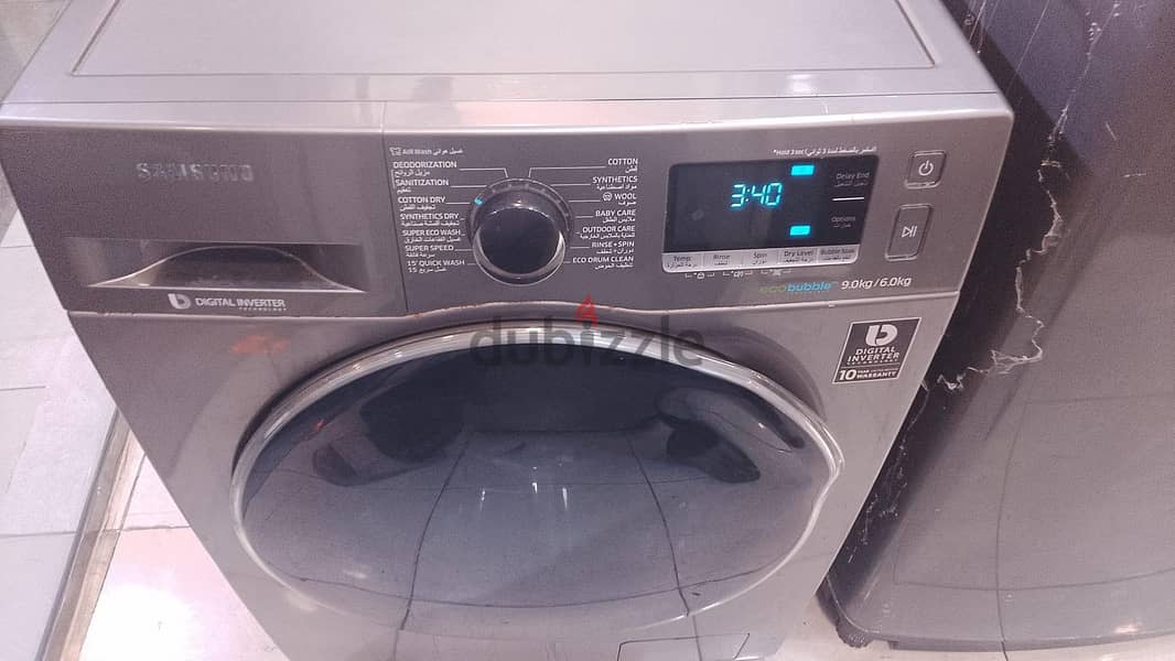 Samsung Washer 9KG Drsyer 6KG Very Good Condition With Warranty 88BD 3