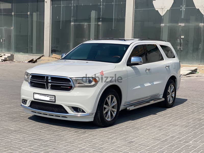 Dodge Durango LTD 2015 White 1