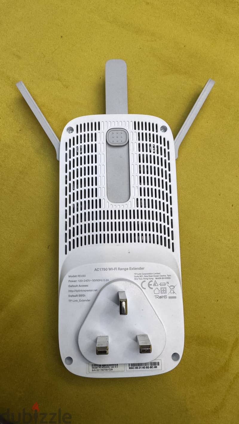 Tp link RE650 Dual Band Wi-Fi Range Extender 1