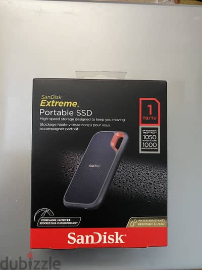 Sandisk extreme portable ssd 1 TB