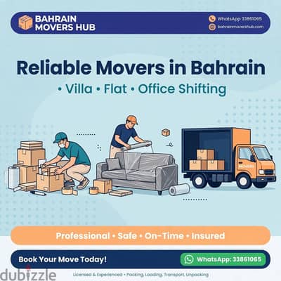 Professional House Shifting Bahrain | Movers & Packers