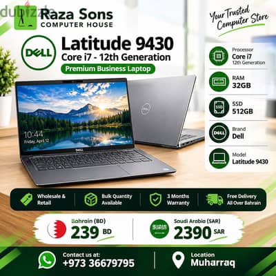 Dell Latitude 9430 Core i7-12th Generation